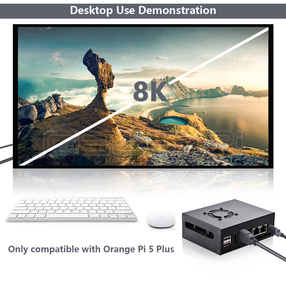GeeekPi Orange Pi 5 Plus Case  - Orange Pi 5 Plus 32Gb review and price