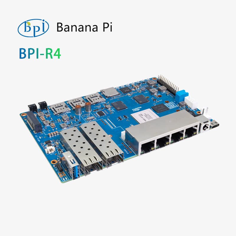 Banana Pi BPI-R4 High-Performa - Bananapi Bpi R4 Wifi 7 review and price